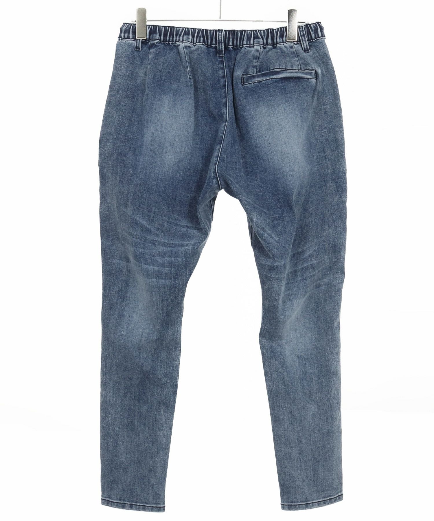 カンビオ　サルエルジョッパーズルーズイージーデニム　/M　ストレッチ　インディゴ CAMBIO(カンビオ)】Stretch Denim Sarrouel Pants ストレッチデニム