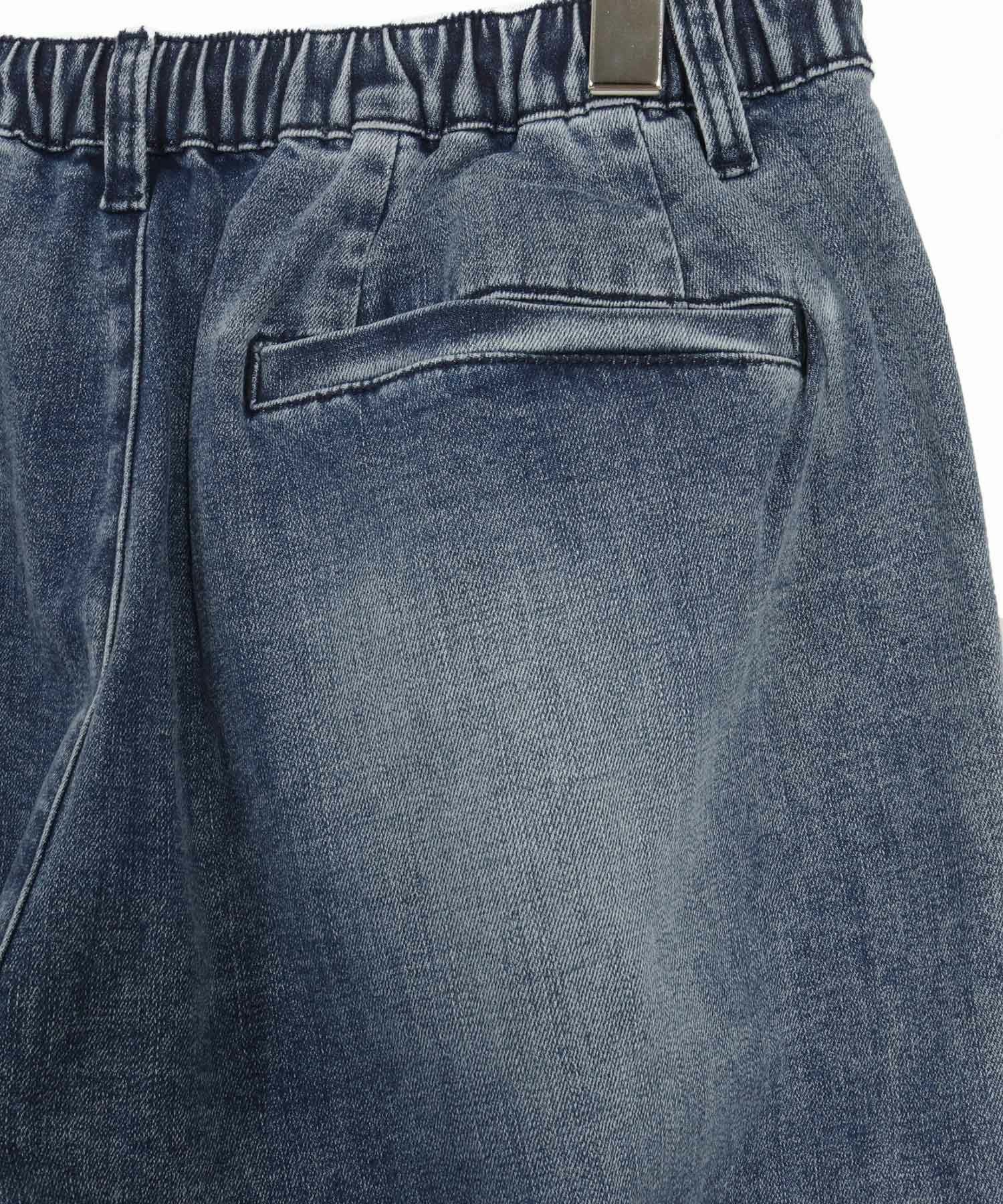 30%OFF【CAMBIO(カンビオ)】Stretch Denim Sarrouel Pants ストレッチ