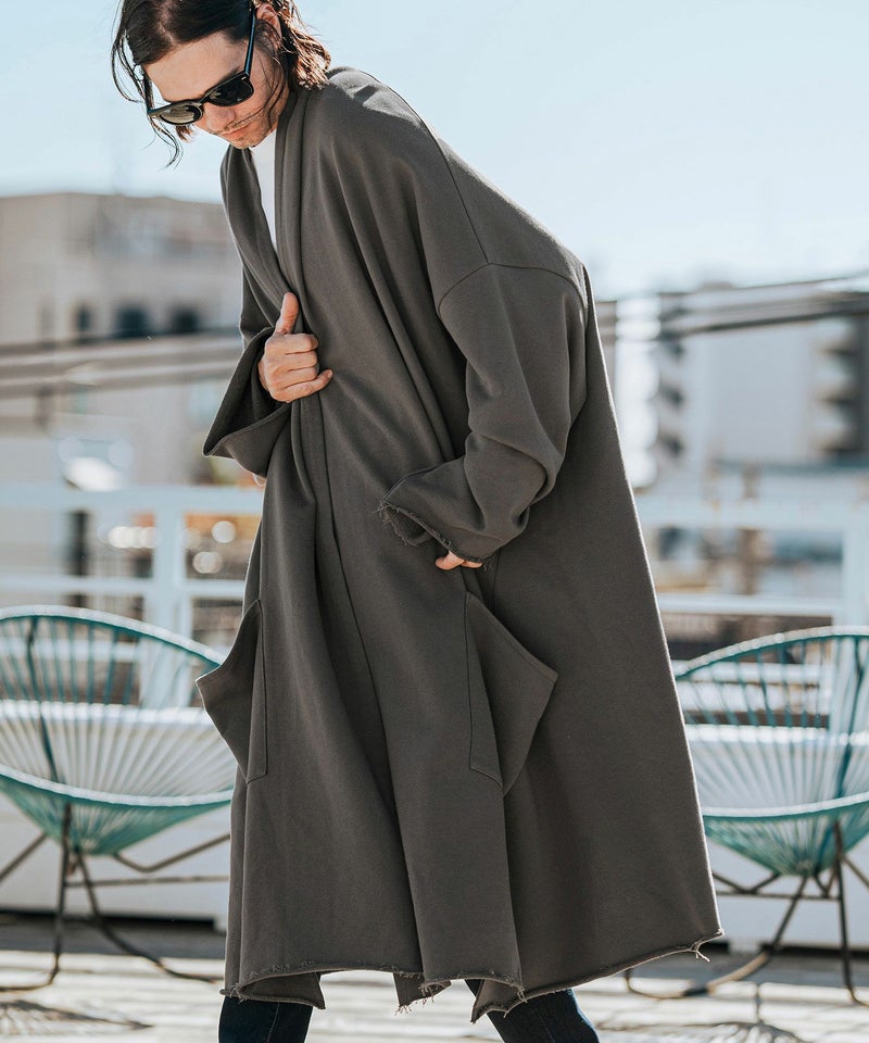 CAMBIO(カンビオ)】KIMONO Like Sweat Gown スウェットガウン 
