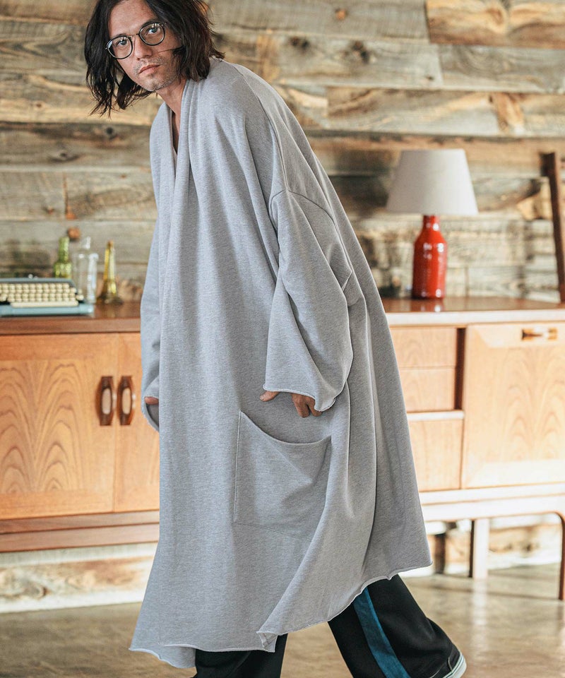 CAMBIO(カンビオ)】KIMONO Like Sweat Gown スウェットガウン 