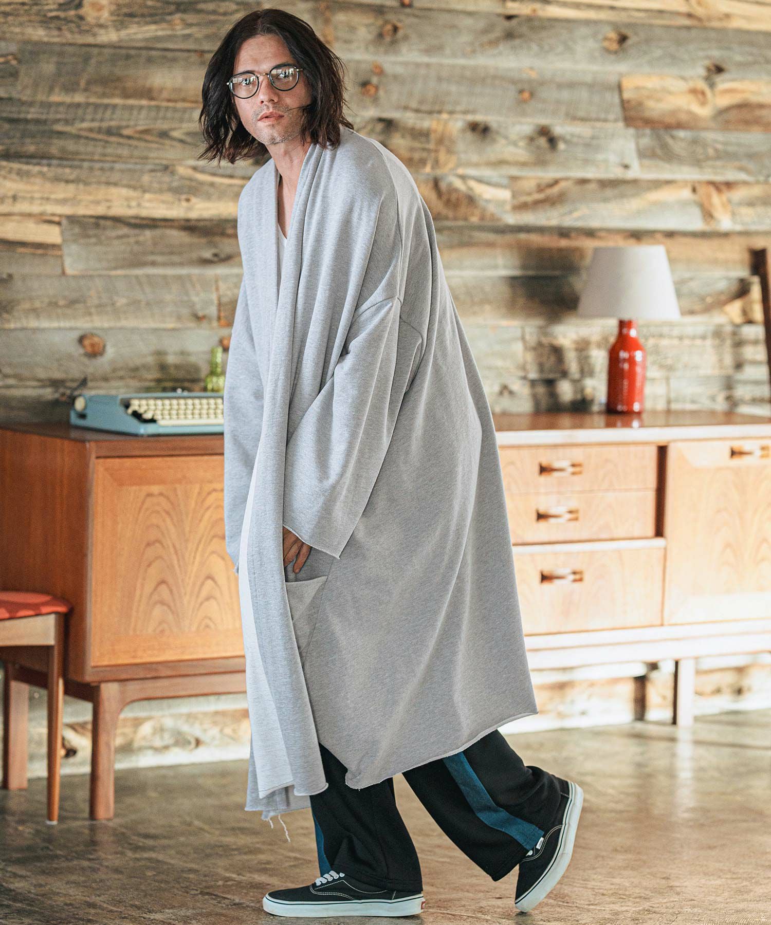CAMBIO(カンビオ)】KIMONO Like Sweat Gown スウェットガウン