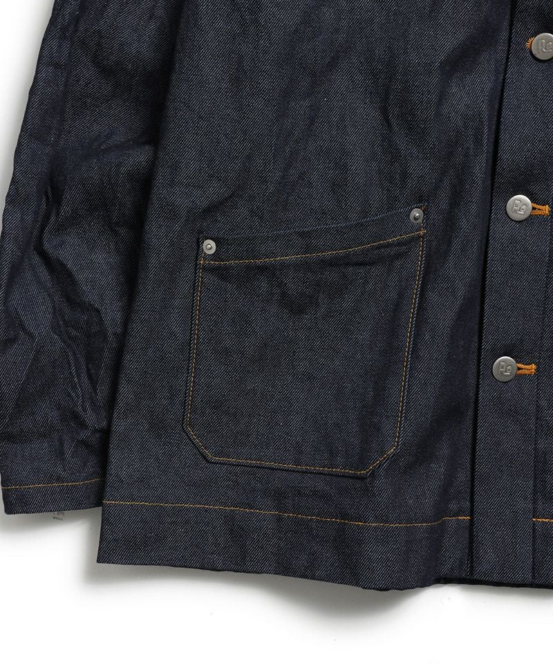 Rotar ローター デニムカバーオール Mサイズ 送料込み ROTAR(ローター)】11oz Denim Cardigan デニムカーディガン(rt2512002