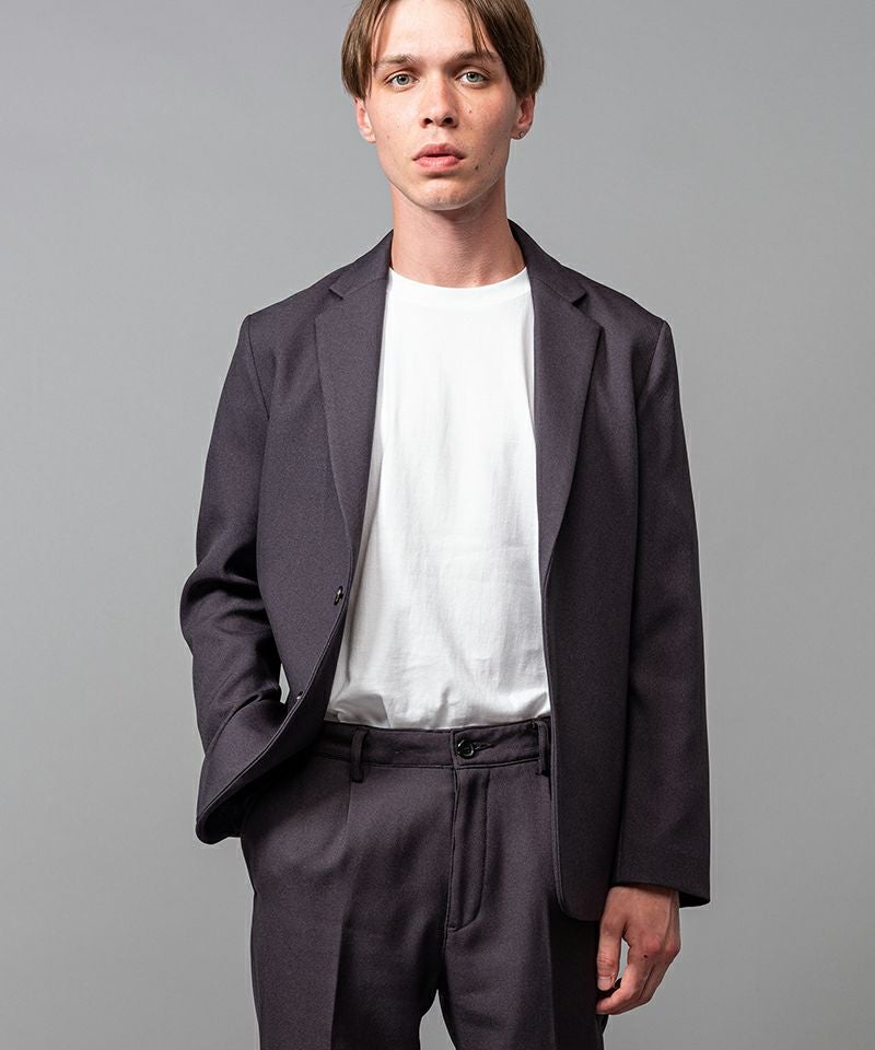MROLIVE(ミスターオリーブ)】 RETORO POLYESTER TWILL -MINIMUM JACKET 
