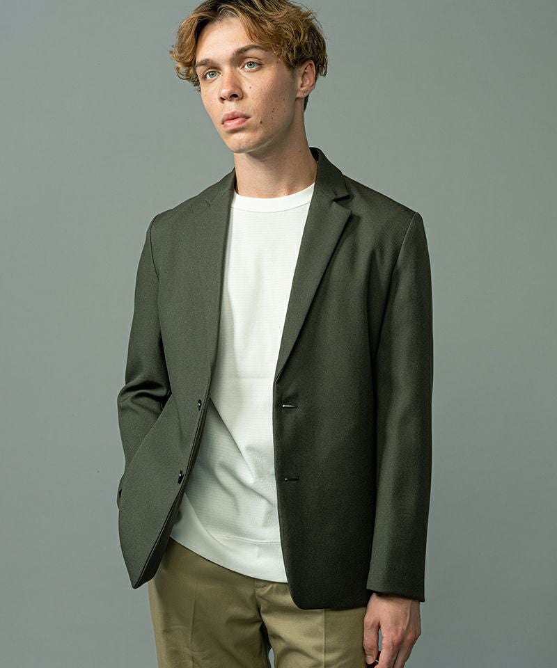 MROLIVE(ミスターオリーブ)】 RETORO POLYESTER TWILL -MINIMUM JACKET 