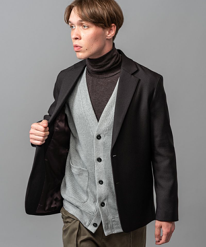 MROLIVE(ミスターオリーブ)】 RETORO POLYESTER TWILL -MINIMUM JACKET