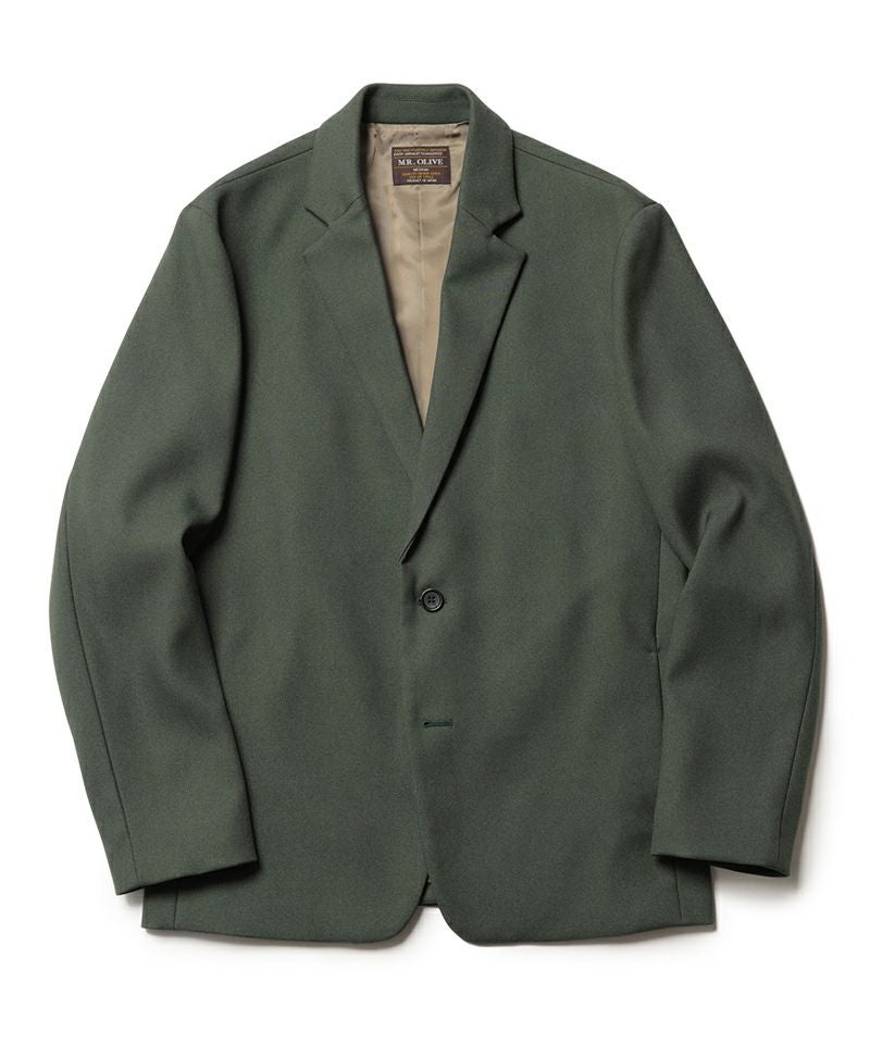 MROLIVE(ミスターオリーブ)】 RETORO POLYESTER TWILL -MINIMUM JACKET