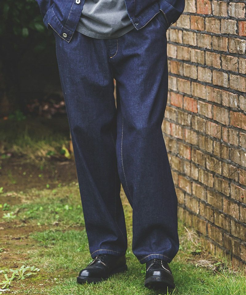 50%OFF【MROLIVE(ミスターオリーブ)】 RINSE WASH 8oz DENIM -RELAX