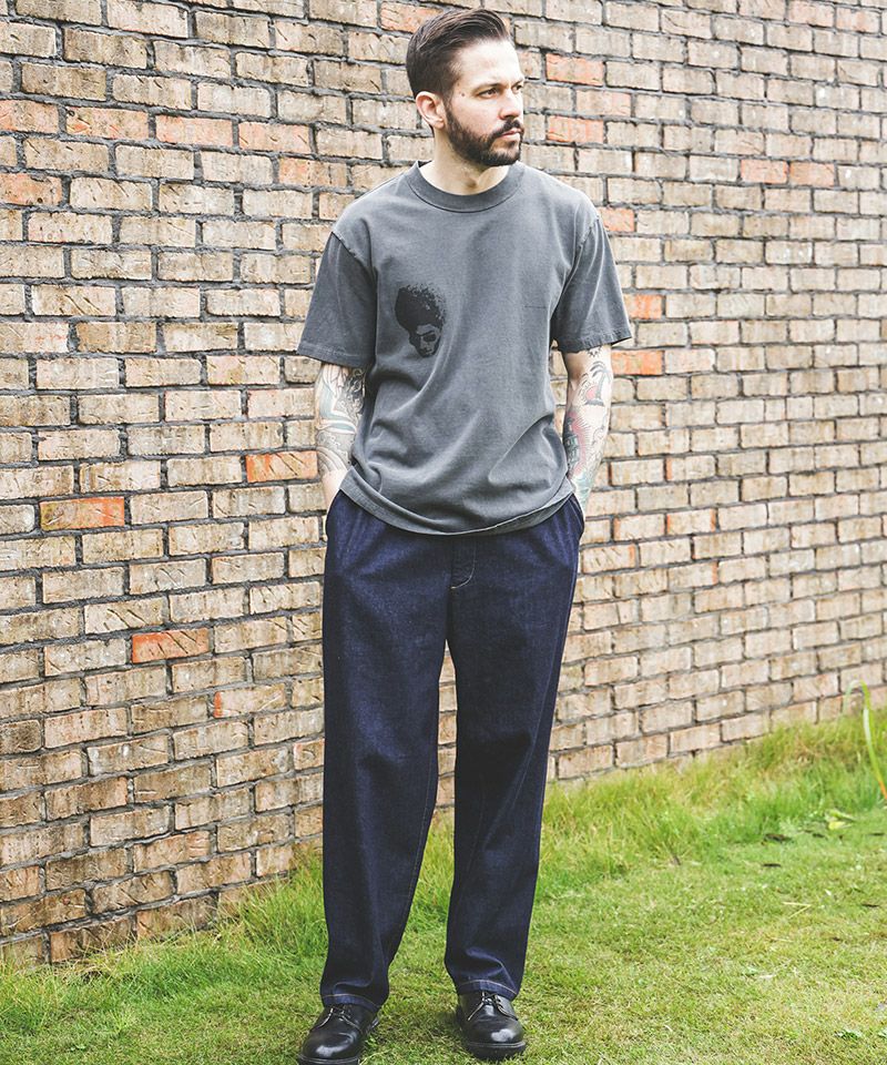 50%OFF【MROLIVE(ミスターオリーブ)】 RINSE WASH 8oz DENIM -RELAX