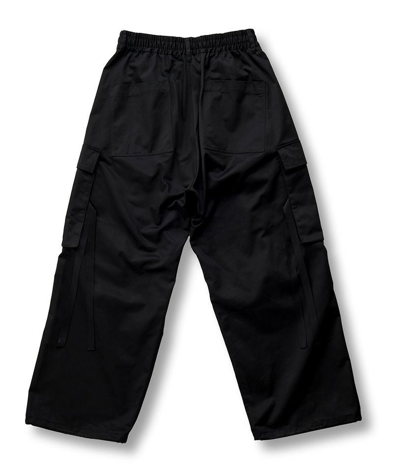 50%OFF【NO ID.(ノーアイディー)】ﾌﾛﾝﾄZIPﾜｲﾄﾞｶｰｺﾞPT パンツ(856006