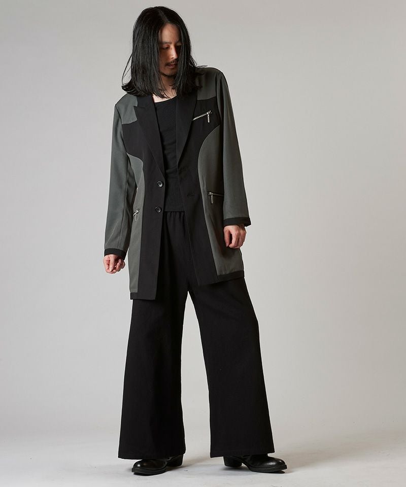 50%OFF【NO ID.(ノーアイディー)】ﾁｪﾝｼﾞﾝｸﾞ2BﾁｪｽﾀｰJKT ジャケット