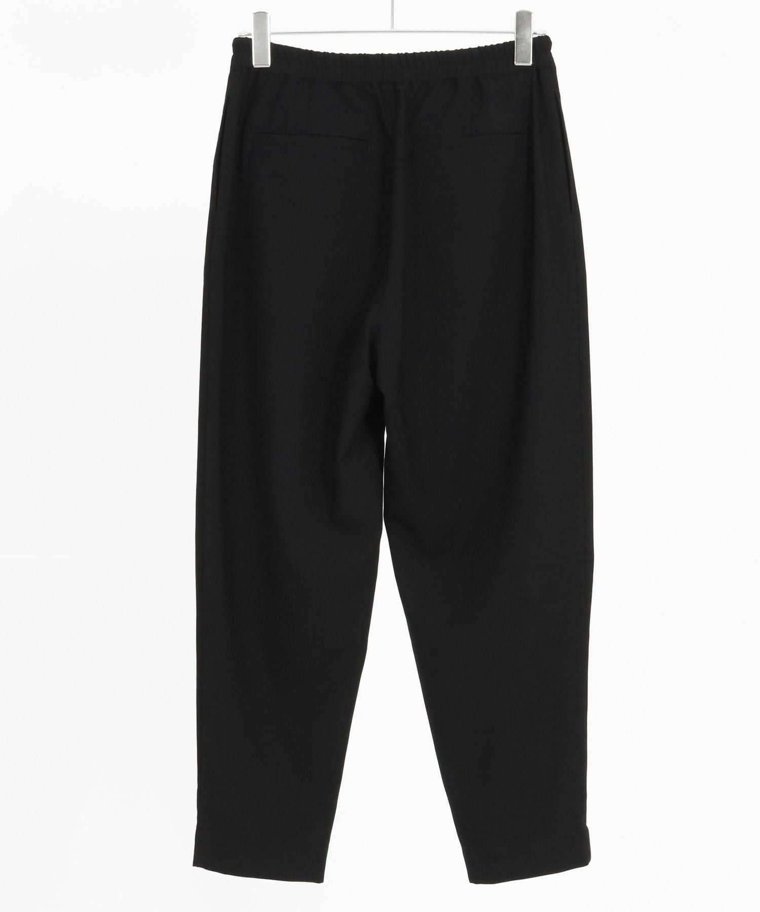 30%OFF【Jih Nunc(ジーヌンク)】ストレッチタックテーパードパンツ(JIH