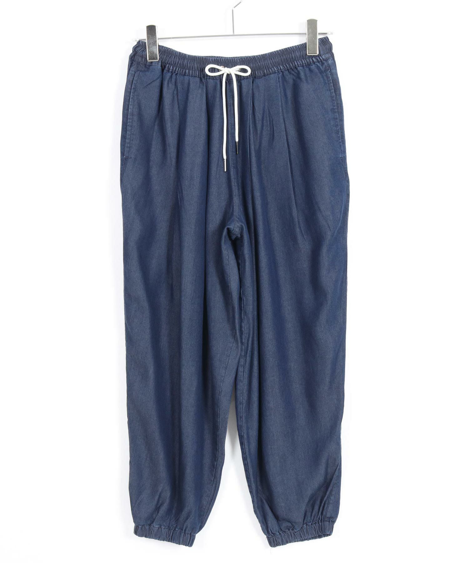 CAMBIO(カンビオ)】Silky Denim Balloon Pants デニムバルーンパンツ