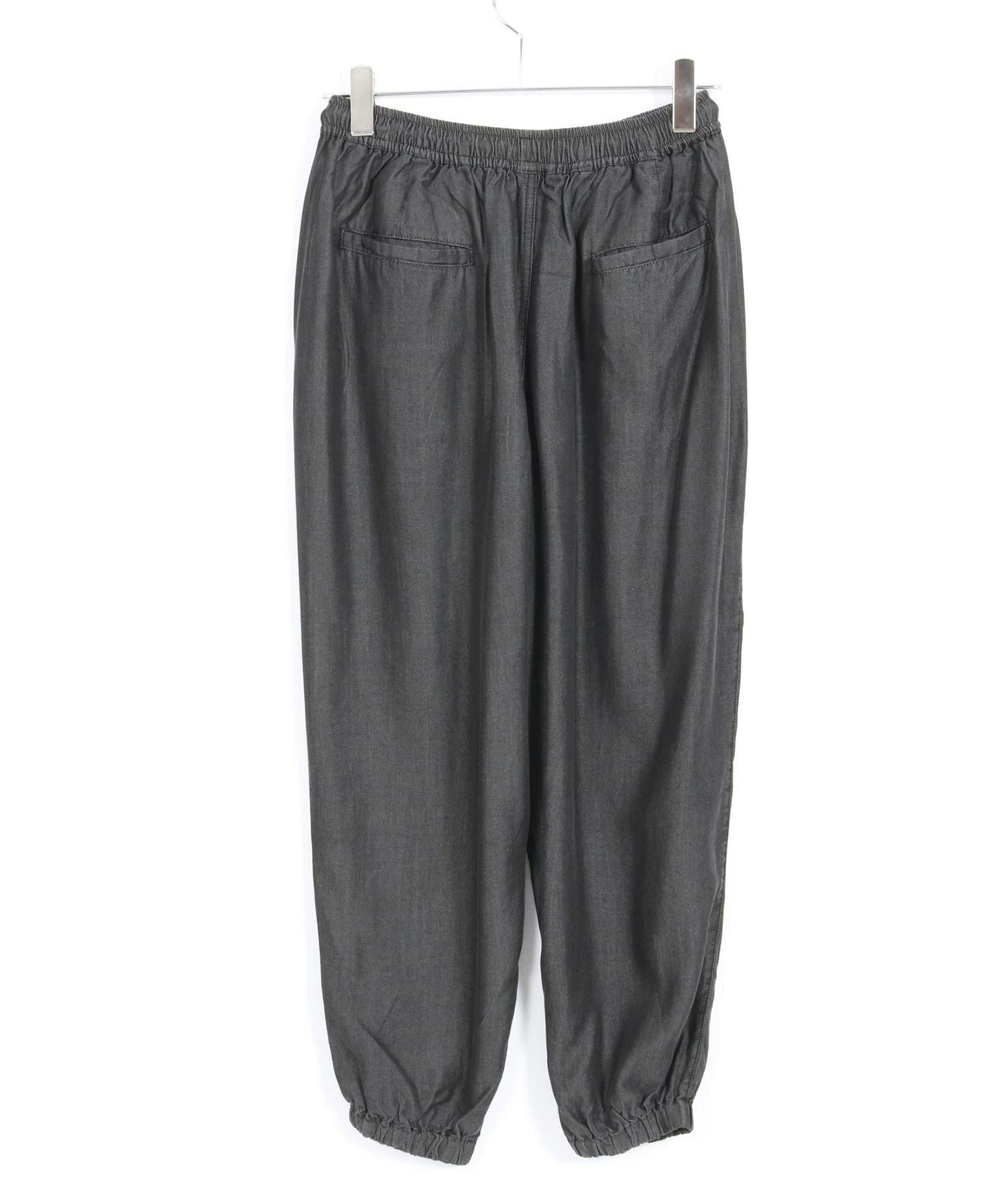 CAMBIO(カンビオ)】Silky Denim Balloon Pants デニムバルーンパンツ