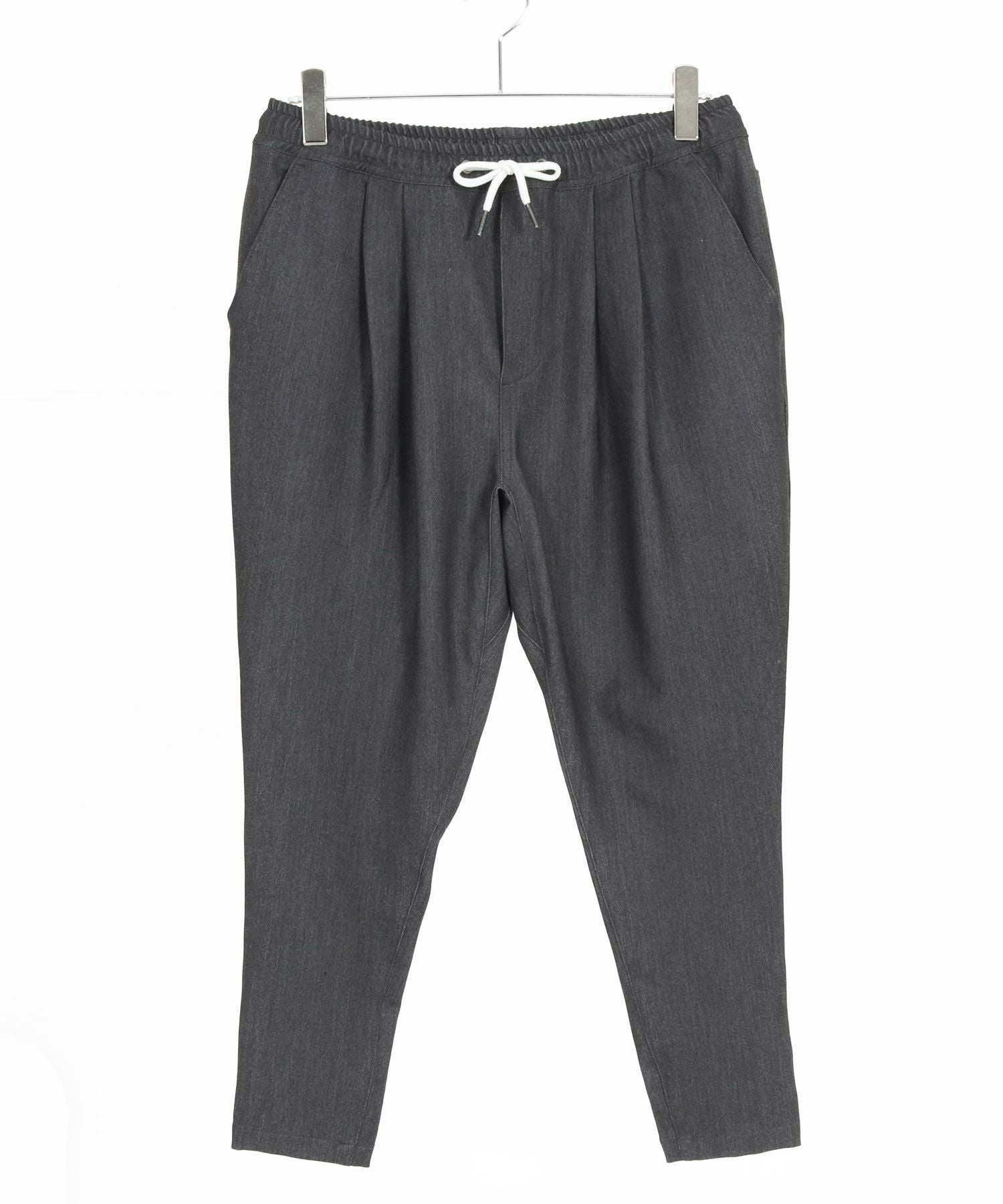 CAMBIO(カンビオ)】Denim Like Drape Sarrouel Pants サルエルパンツ