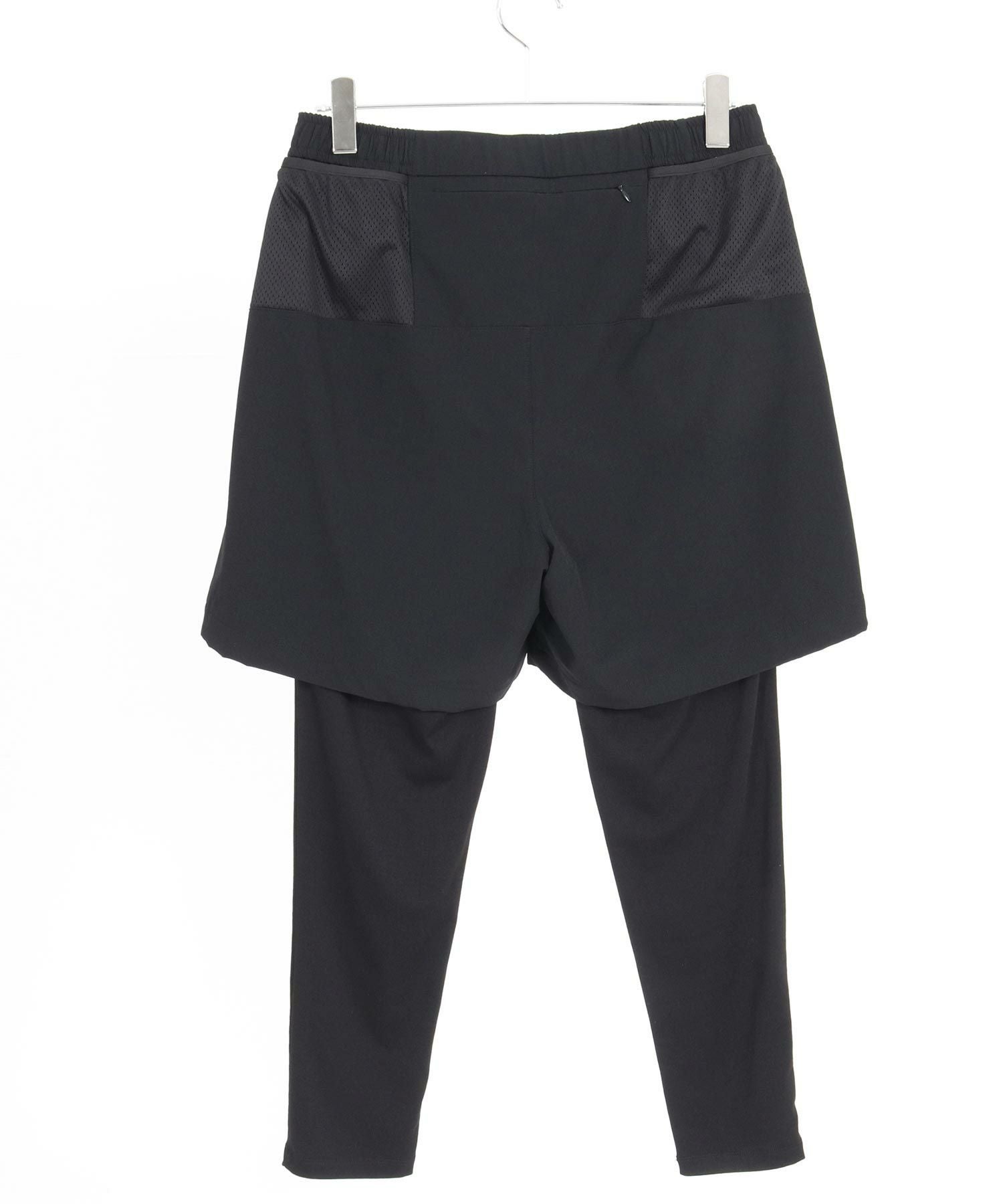 30%OFF【CAMBIO(カンビオ)】Monotone Layered Pants レイヤードパンツ