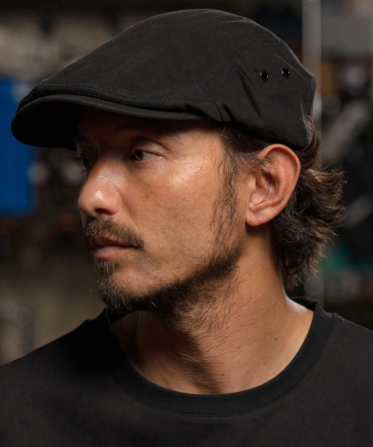 帽子 vj CAMBIO(カンビオ)】Powder Touch Garment Wash Hunting Cap ハンチング
