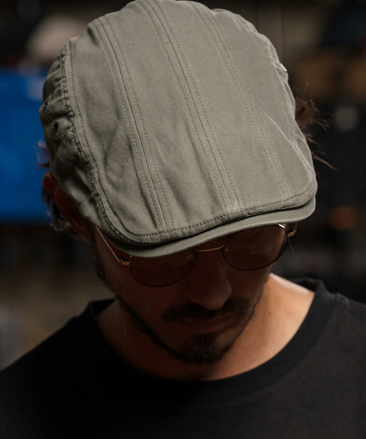 モカモカさん専用 CAMBIO(カンビオ)】Powder Touch Garment Wash Hunting Cap ハンチング