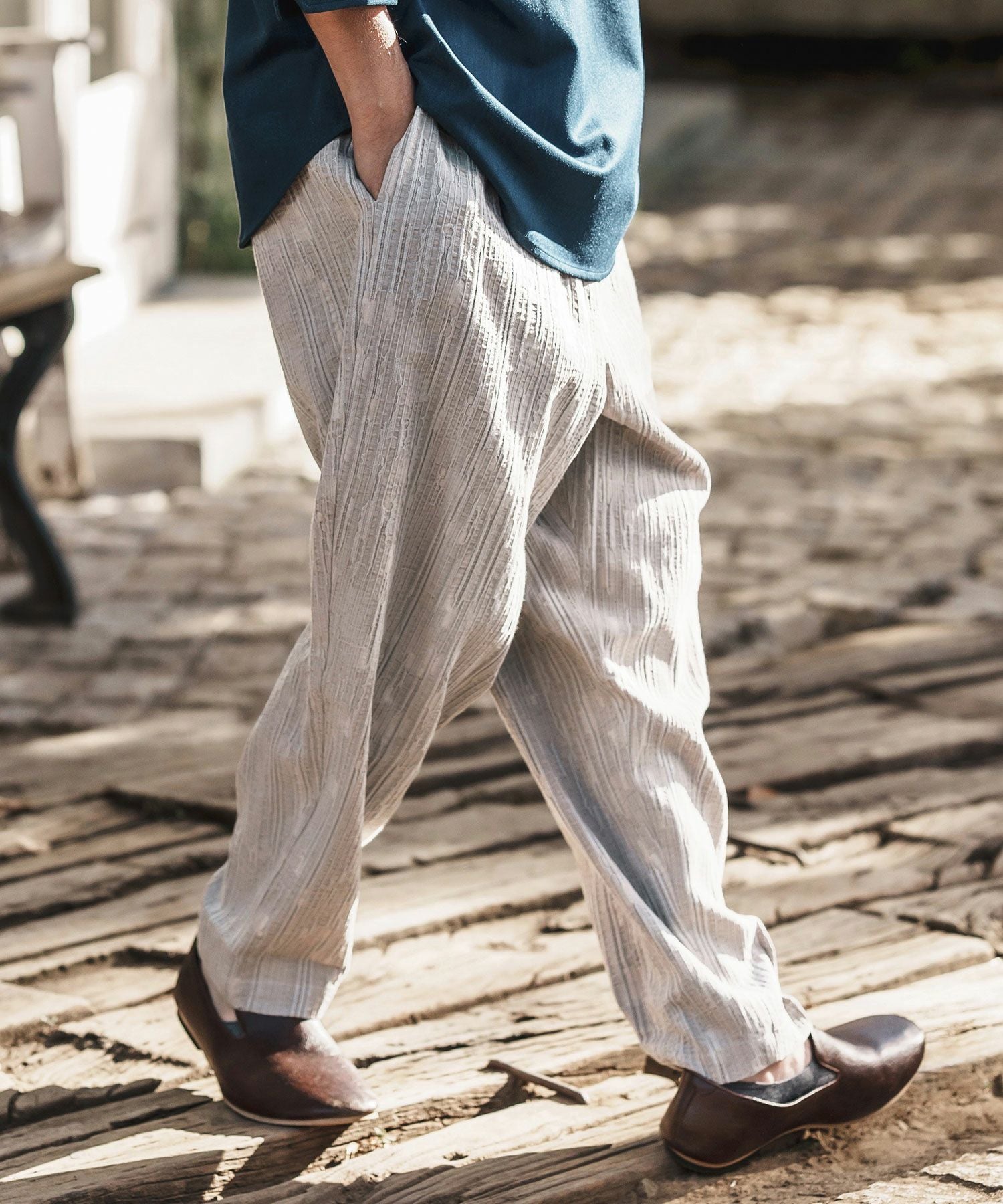 CAMBIO(カンビオ)】Cotton Linen Tie dye Balloon Pants バルーン CAMBIO(カンビオ)】Cotton Linen Tie dye Balloon Pants バルーン