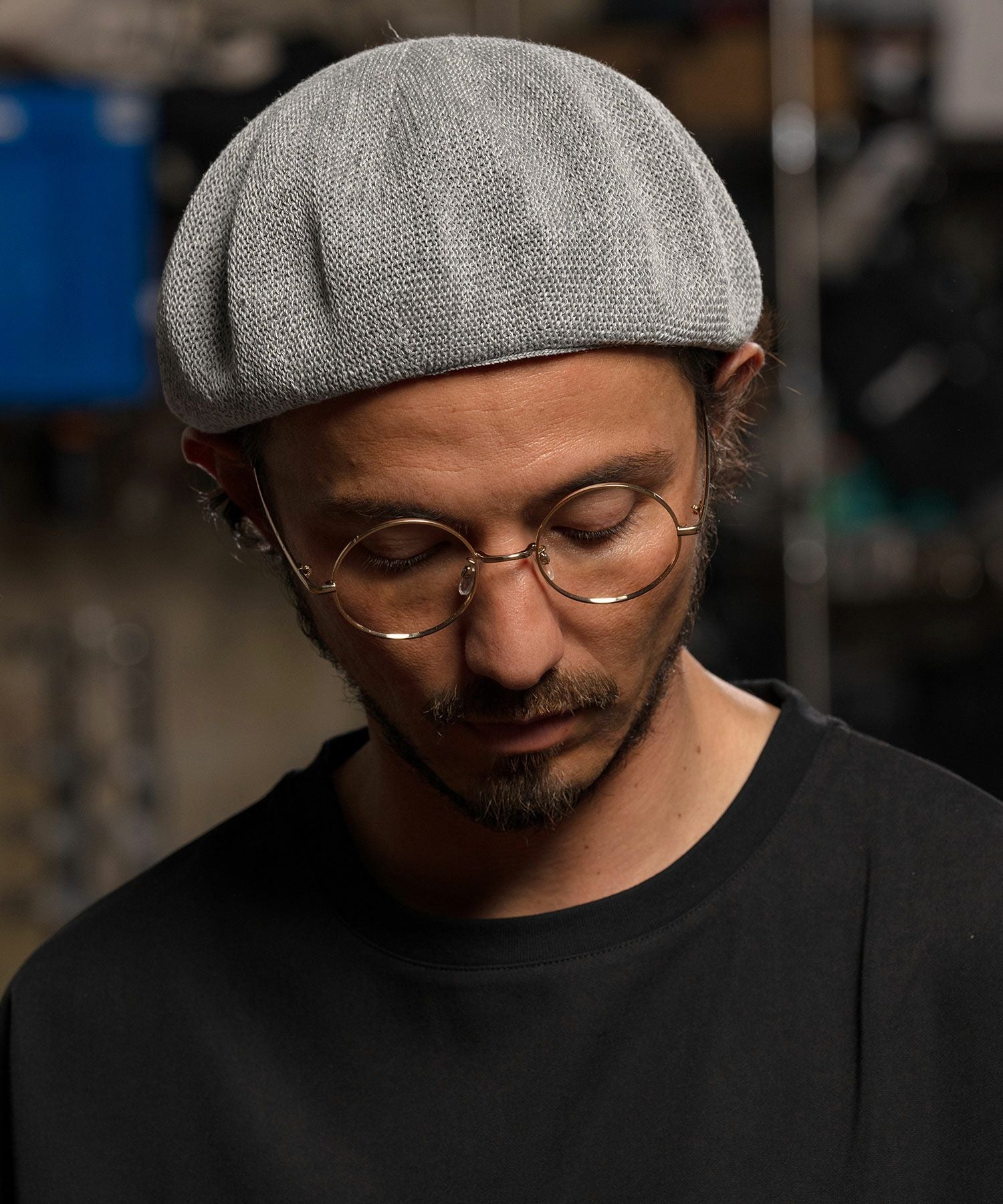CAMBIO(カンビオ)】Linen Thermo Beret ベレー帽(OP-251-001) | CAMBIO