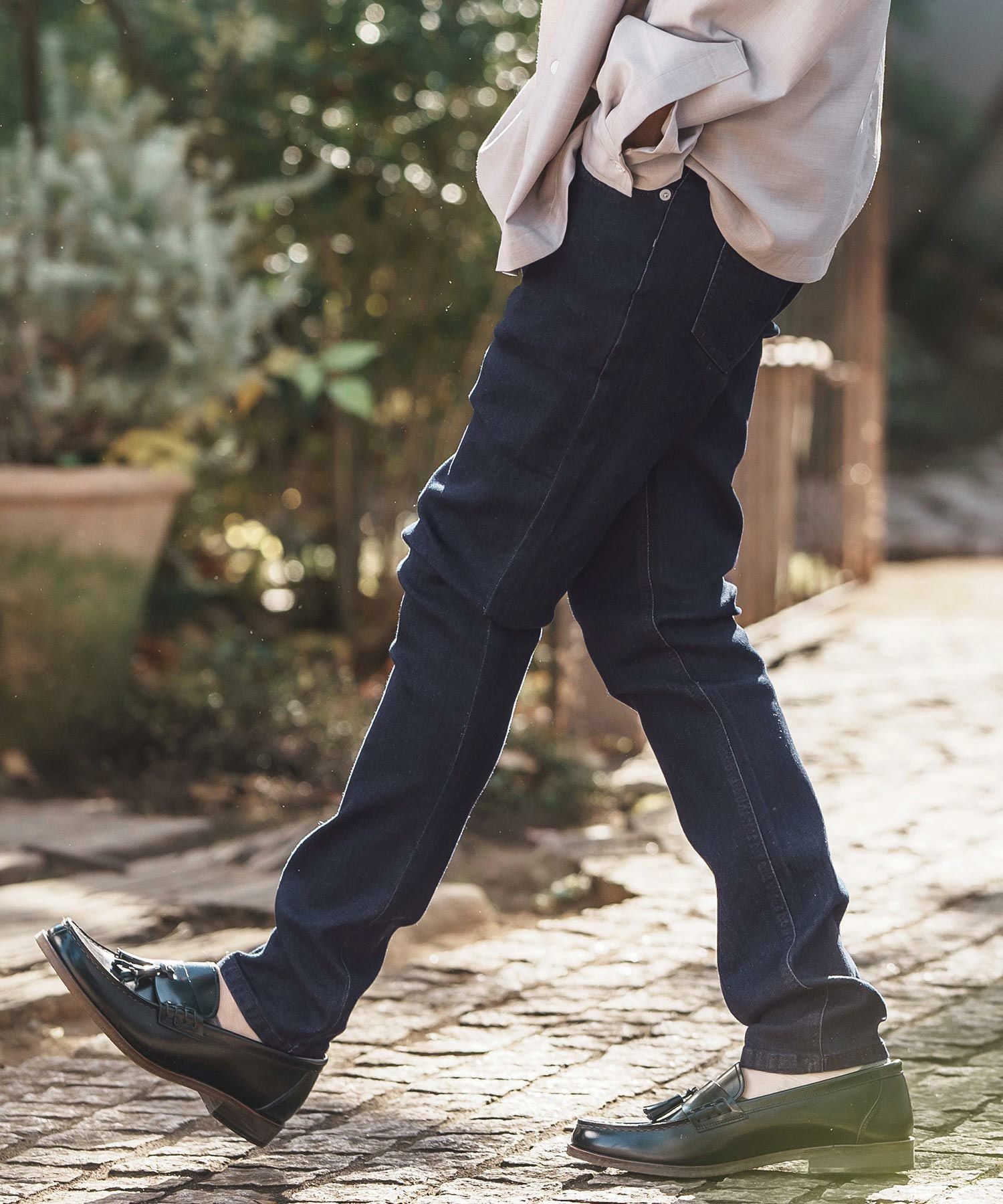 CAMBIO(カンビオ)】Stretch Denim Skinny Pants スキニーデニムパンツ