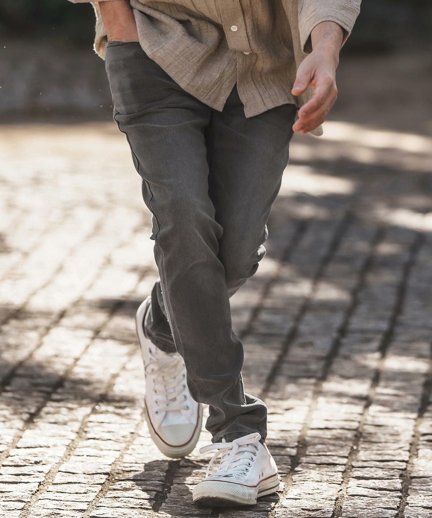 CAMBIO(カンビオ)】Stretch Denim Skinny Pants スキニーデニムパンツ