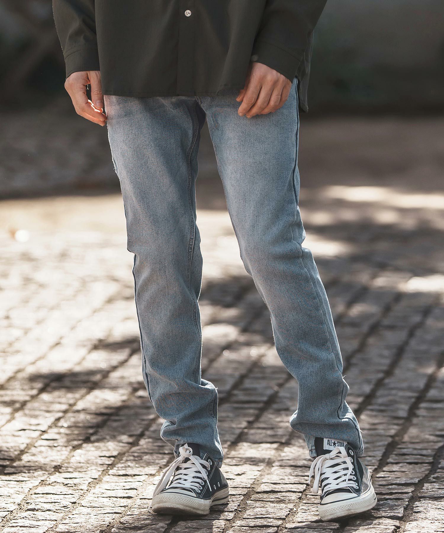 CAMBIO(カンビオ)】Stretch Denim Skinny Pants スキニーデニムパンツ
