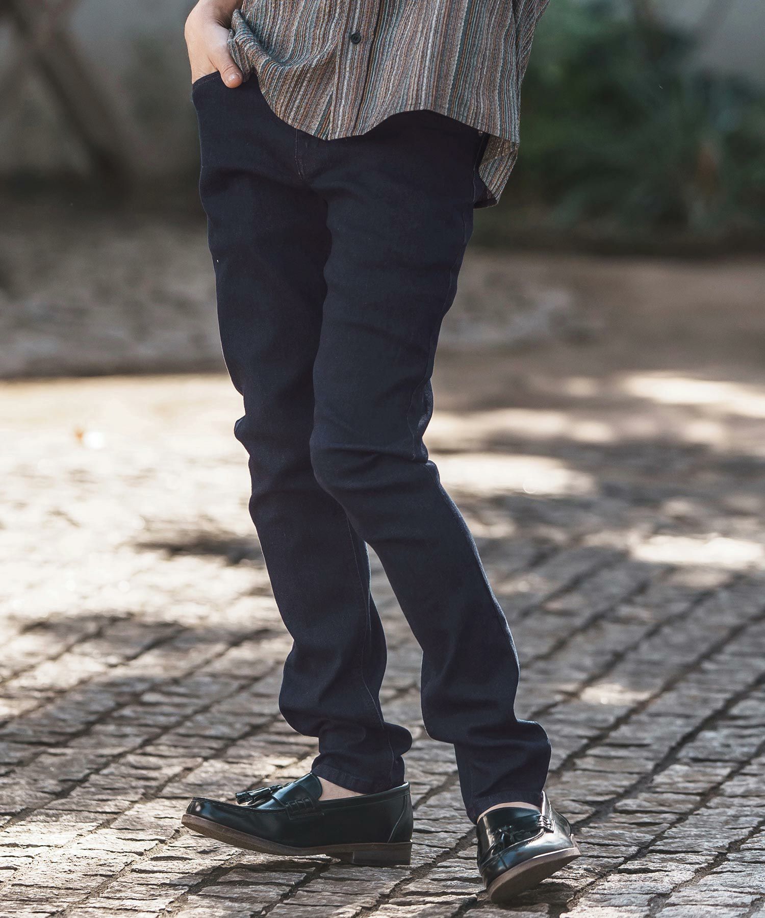 CAMBIO(カンビオ)】Stretch Denim Skinny Pants スキニーデニムパンツ