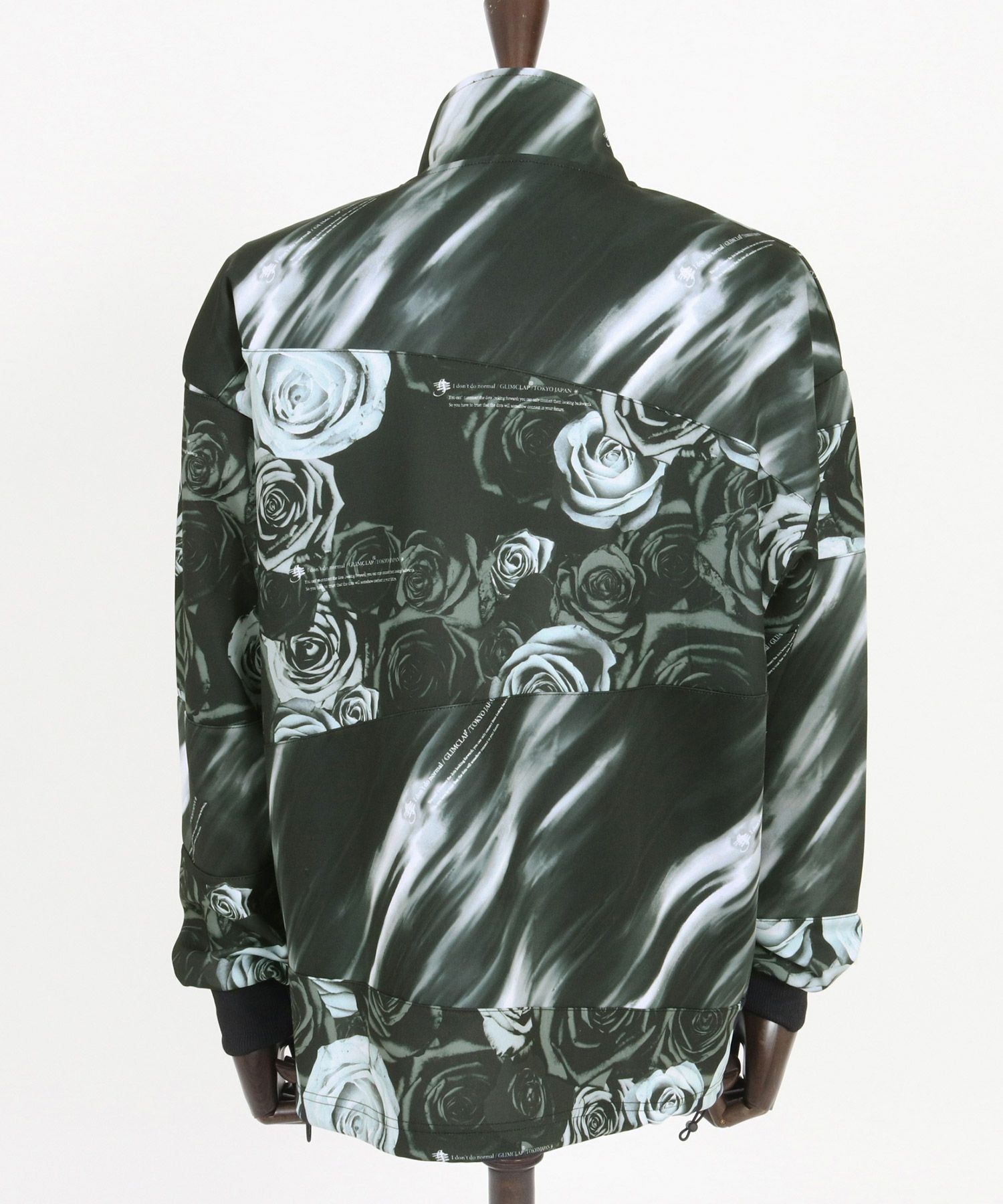 GLIMCLAP(グリムクラップ)】Track jacket-Ver. monochrome pattern