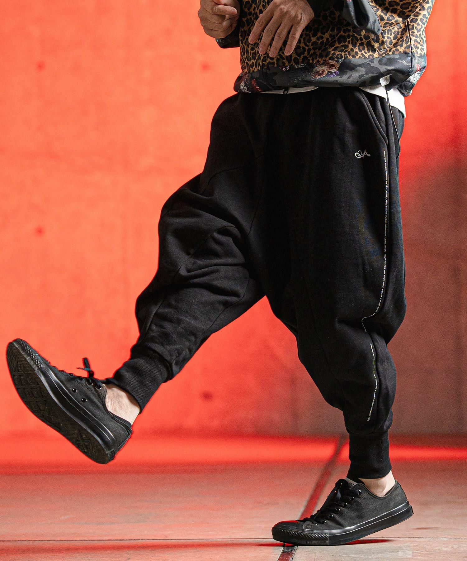 GLIMCLAP(グリムクラップ)】Sarouel & jogger sweatpants サルエル
