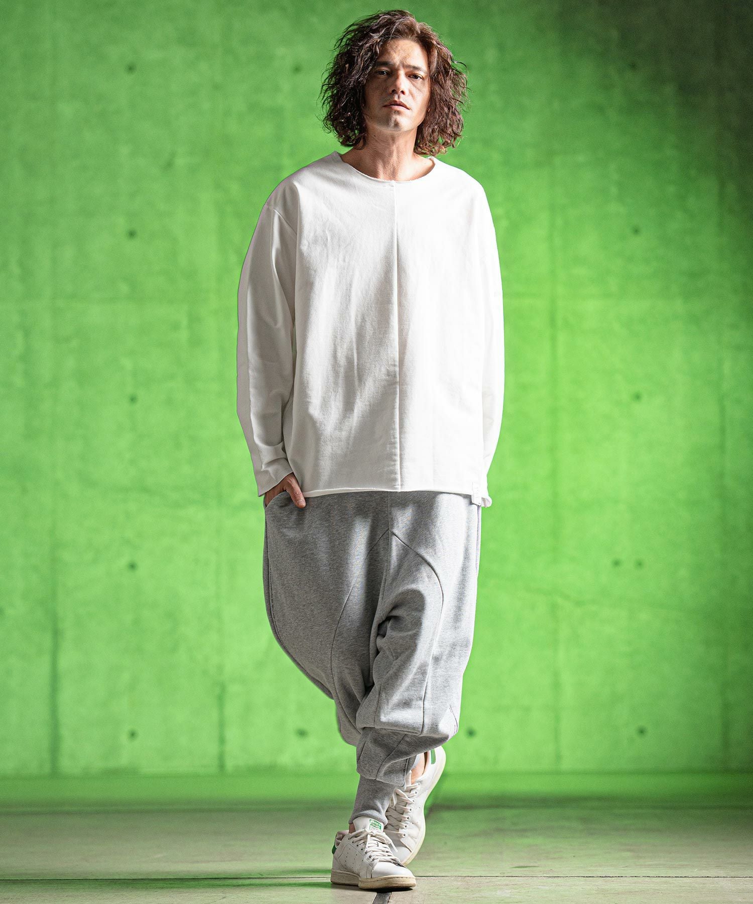 GLIMCLAP(グリムクラップ)】Sarouel & jogger sweatpants サルエル