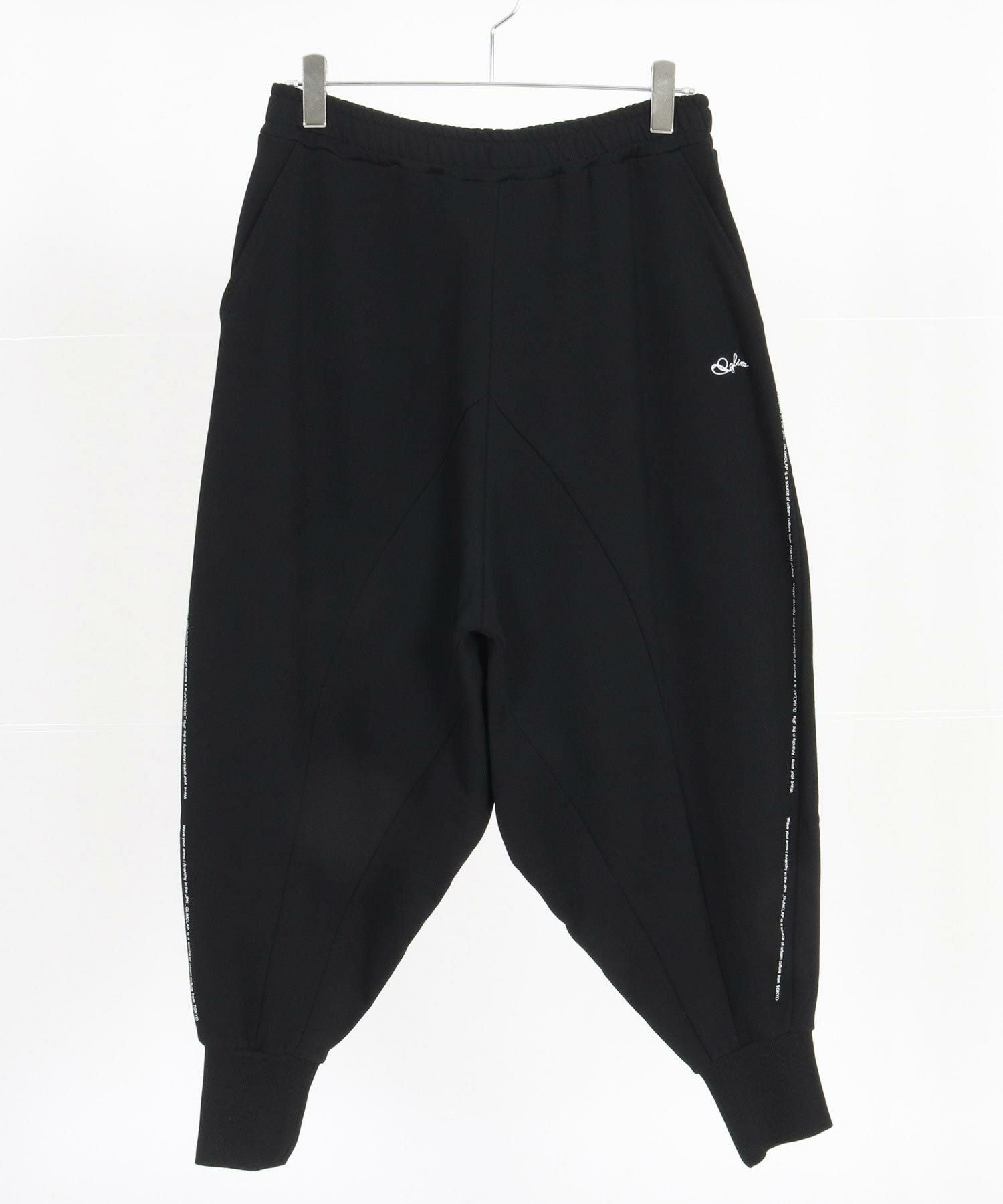 GLIMCLAP(グリムクラップ)】Sarouel & jogger sweatpants サルエル