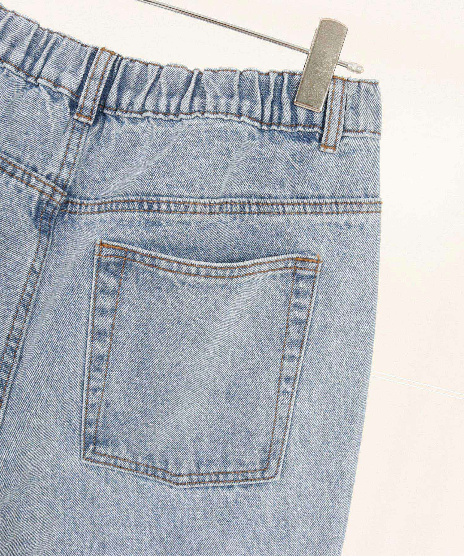 30%OFF【GLIMCLAP(グリムクラップ)】 Distressed denim pants デニム
