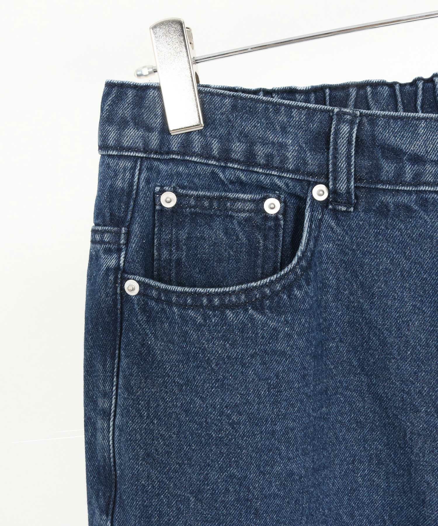 30%OFF【GLIMCLAP(グリムクラップ)】Distressed denim pants デニム