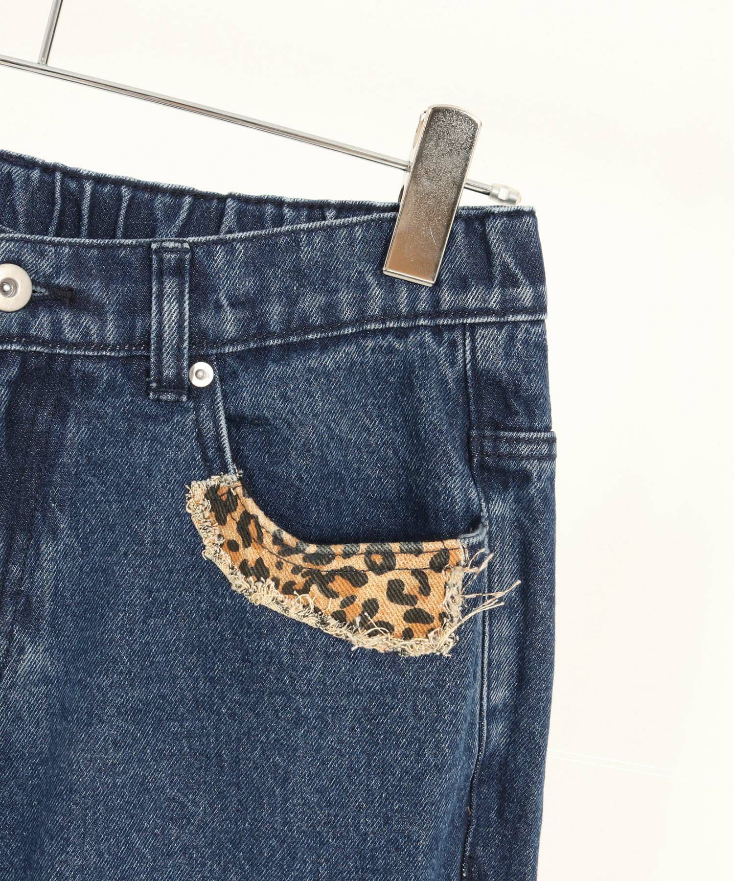 30%OFF【GLIMCLAP(グリムクラップ)】Distressed denim pants デニム