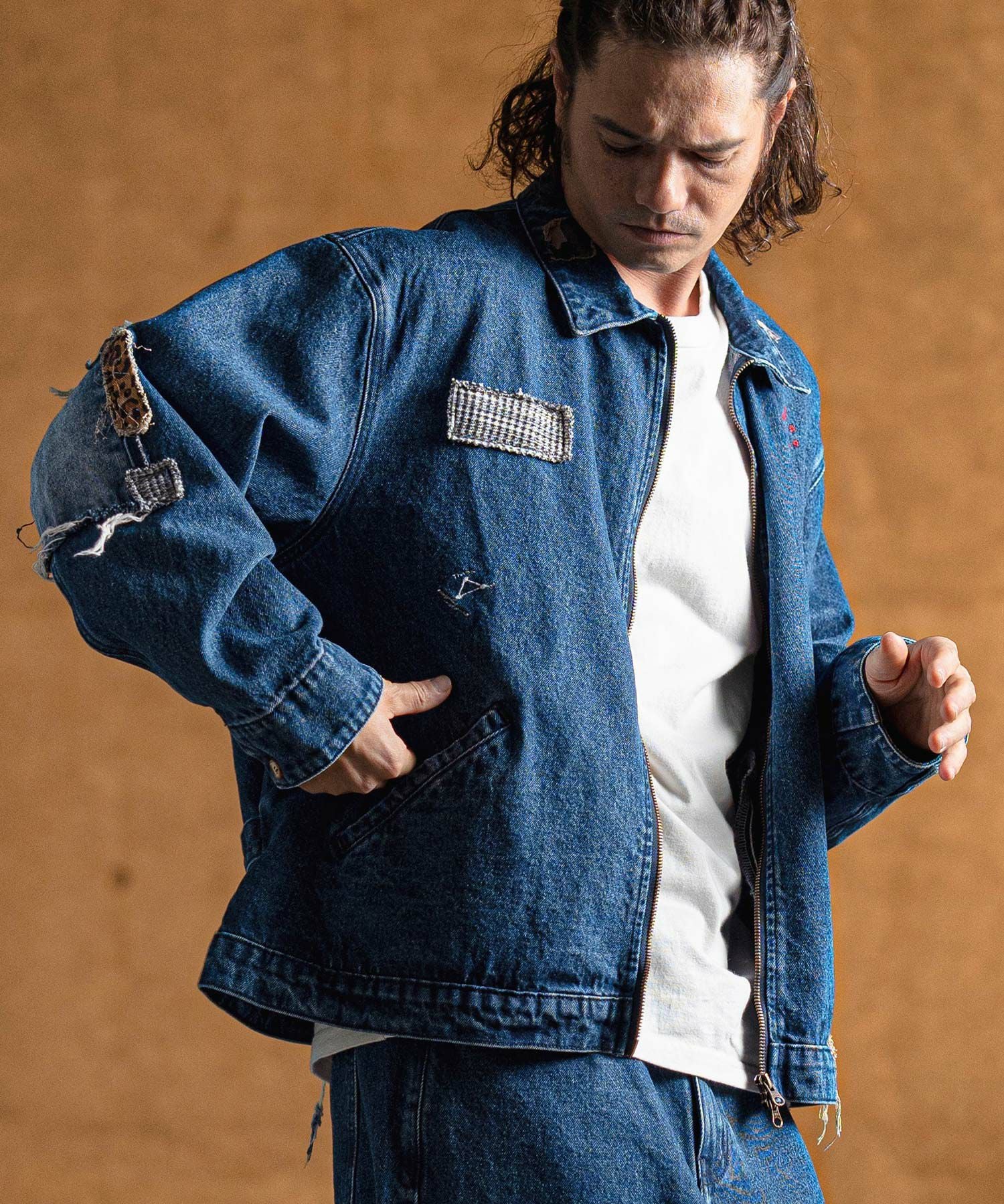 30%OFF【GLIMCLAP(グリムクラップ)】 Minimal detail jacket ミニマル