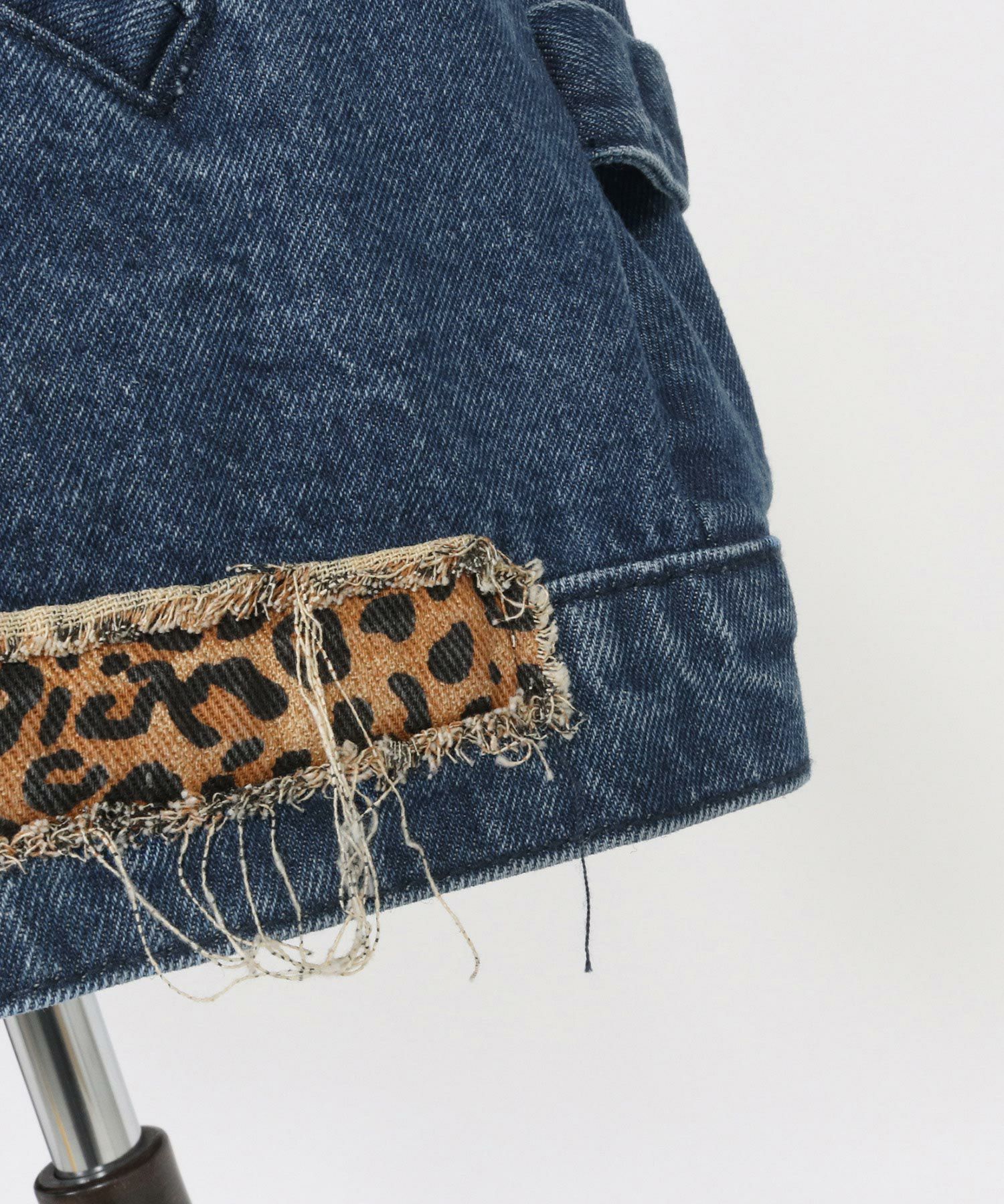 50%OFF【GLIMCLAP(グリムクラップ)】Distressed denim jacket デニム