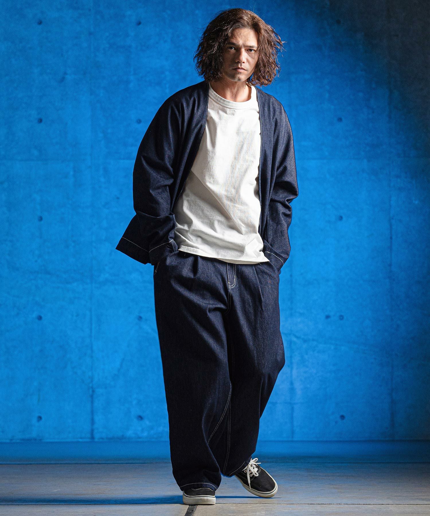 50%OFF【GLIMCLAP(グリムクラップ)】Denim jacket デニムジャケット(18