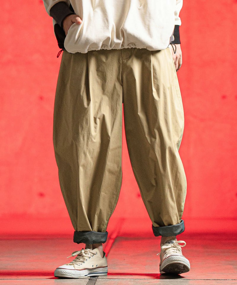 30%OFF【GLIMCLAP(グリムクラップ)】C-N-PU fabric balloon silhouette 