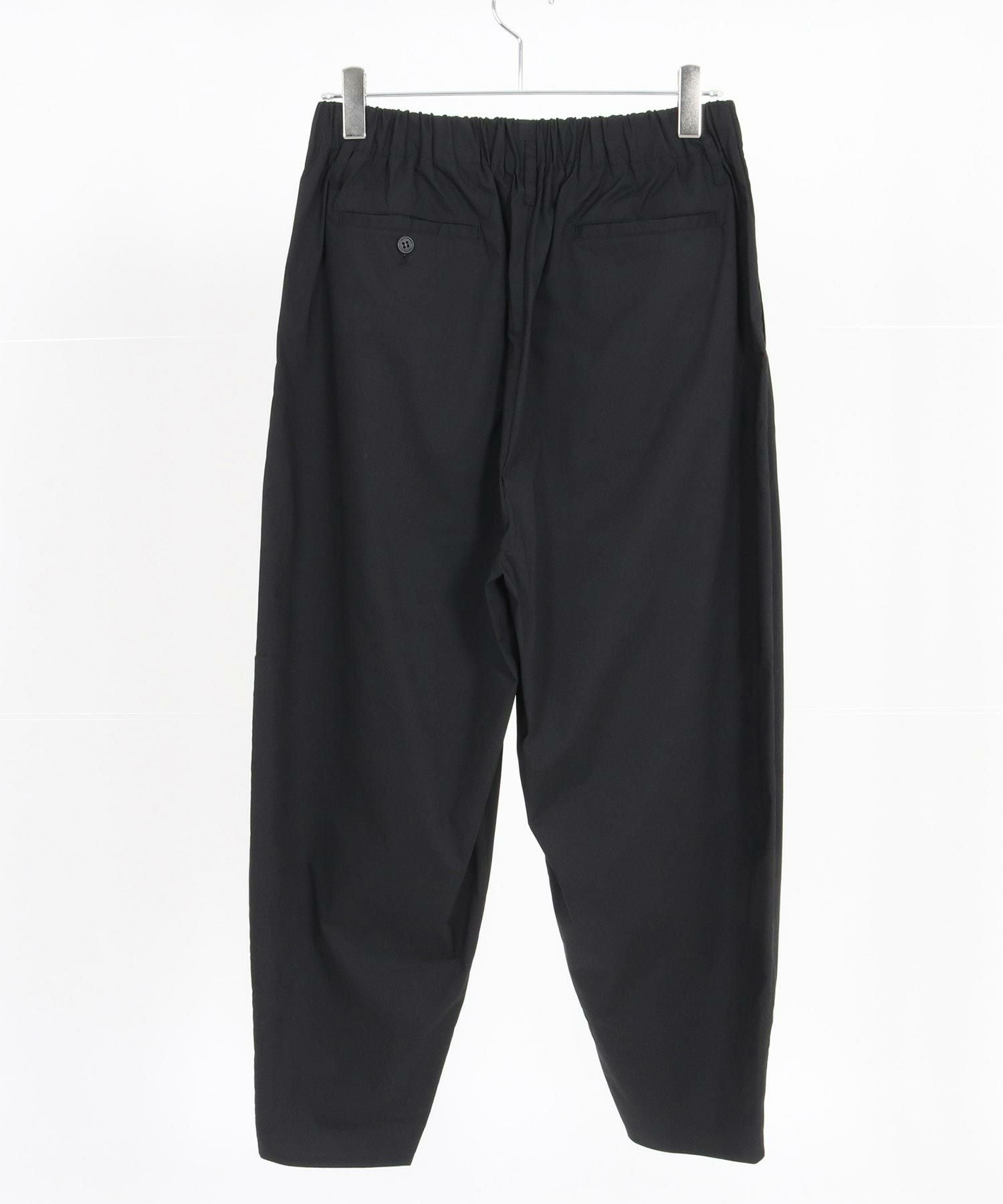 GLIMCLAP(グリムクラップ)】C-N-PU fabric balloon silhouette pants