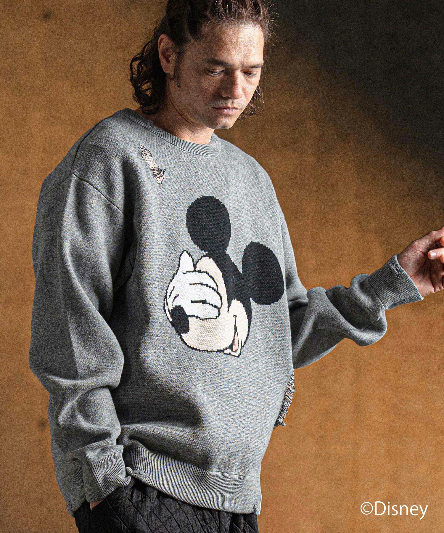 60%OFF【GLIMCLAP(グリムクラップ)】Jacquard cotton fabric sweater
