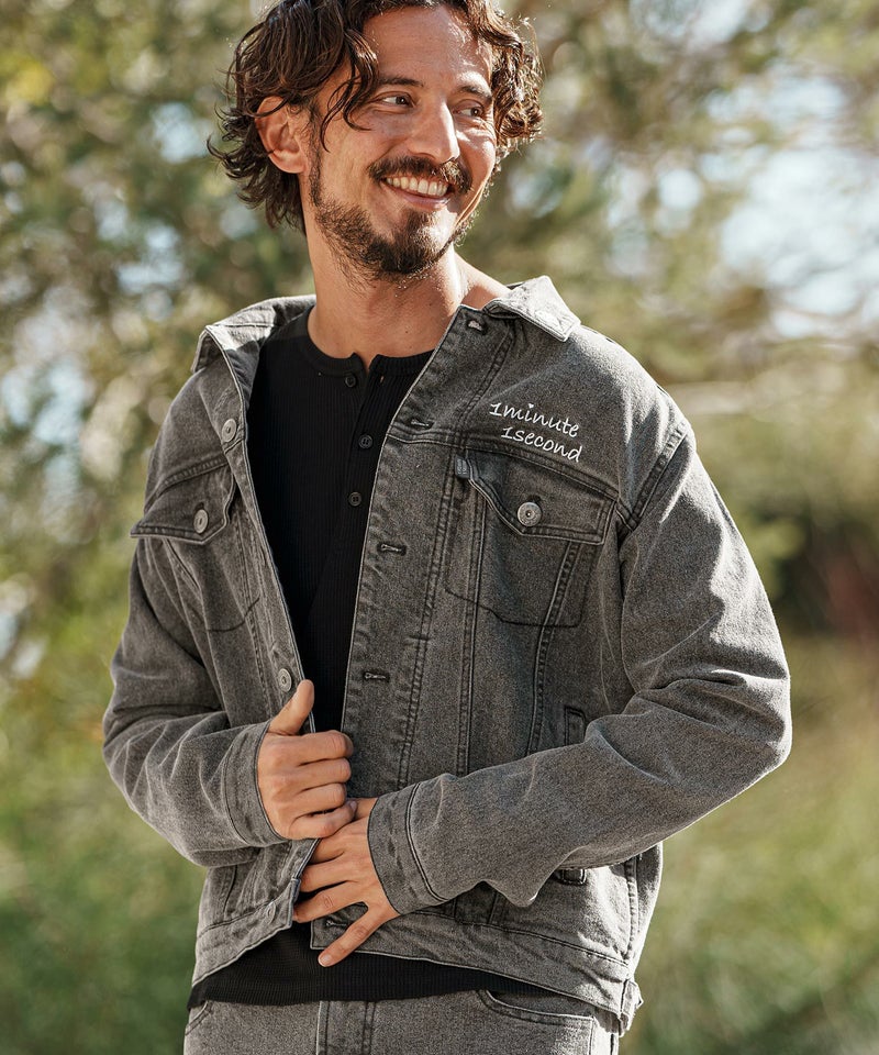 30%OFF【1minute 1second(ワンミニットワンセカンド)】Trucker jacket 