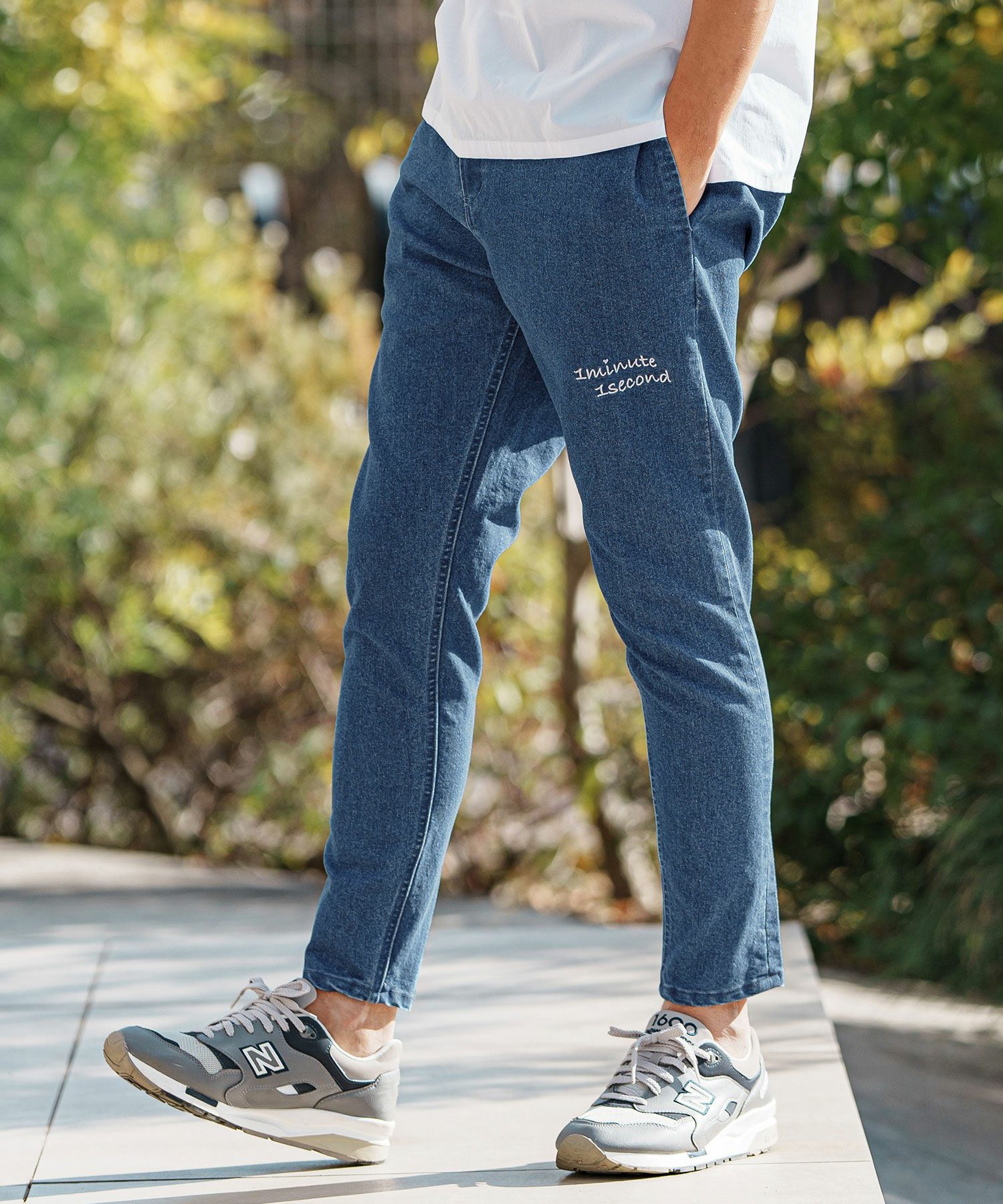 30%OFF【1minute 1second(ワンミニットワンセカンド)】Denim eazy