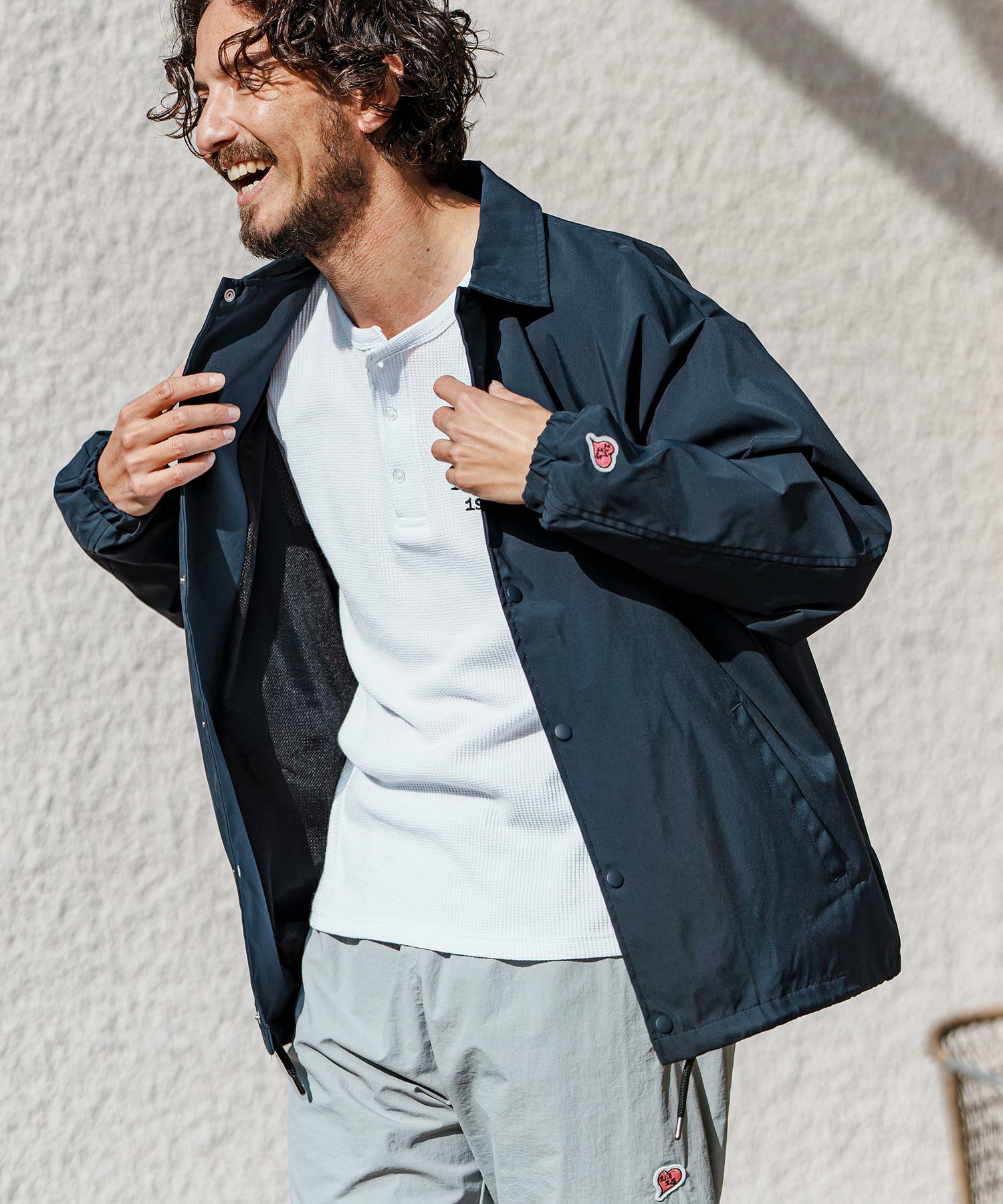 1minute 1second(ワンミニットワンセカンド)】coach jacket with