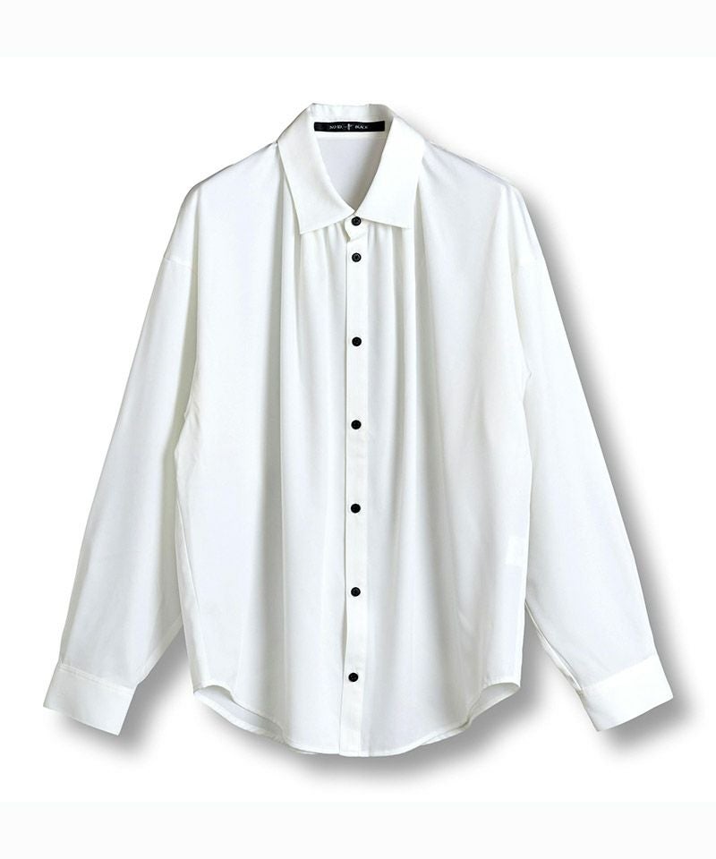 30%OFF【NO ID.(ノーアイディー)】ﾈｸﾀｲ付ﾈｯｸｷﾞｬｻﾞｰBIG-SH シャツ