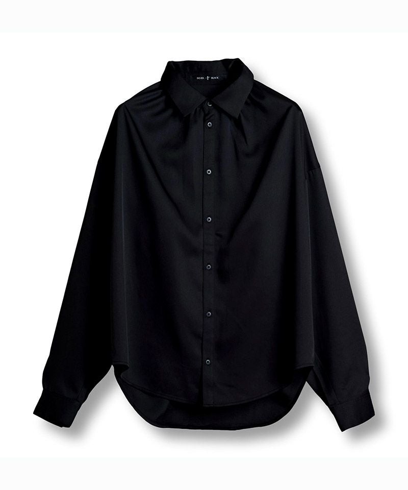 30%OFF【NO ID.(ノーアイディー)】ﾈｸﾀｲ付ﾈｯｸｷﾞｬｻﾞｰBIG-SH シャツ