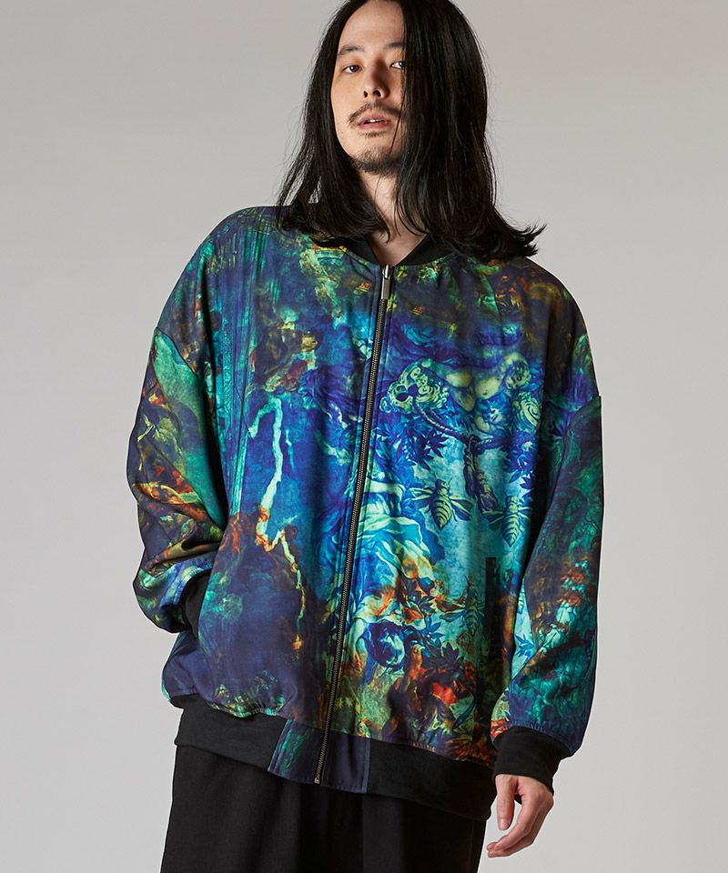 50%OFF【NO ID.(ノーアイディー)】ﾘﾊﾞｰｼﾌﾞﾙBLZ ブルゾン(456006-936B