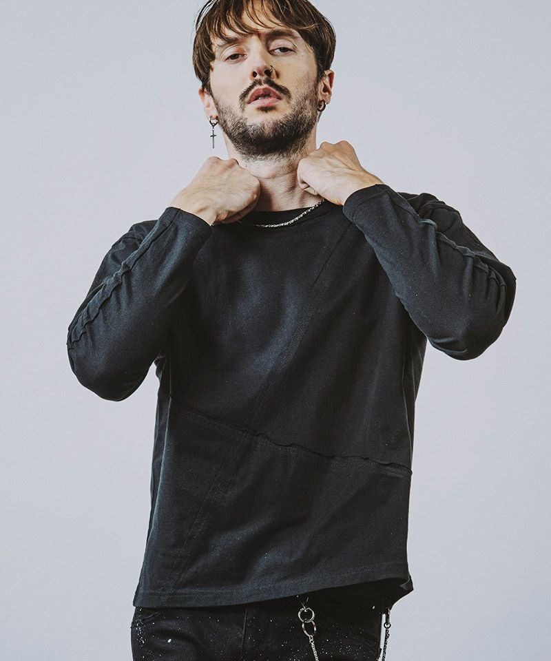 60%OFF【NO ID.(ノーアイディー)】ﾏﾙﾁｼｰﾑｼｮｰﾄﾚﾝｸﾞｽPO プルオーバー
