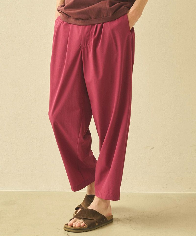 けけけ エスケープ ARES パンツ BURGUNDY M Kelen(ケレン)】HAPI ストレッチコクーンパンツ(KLM25SPT1115