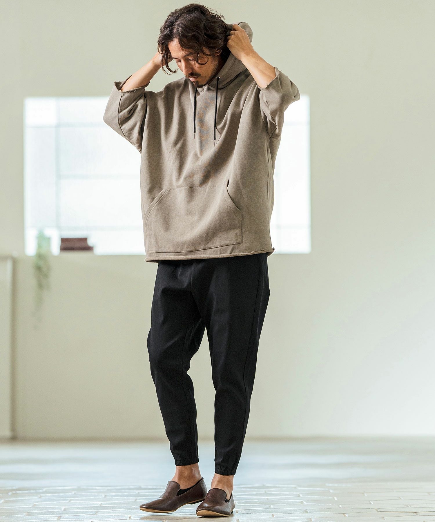 Magine(マージン)】Super Stretch Twill Tapered Pants テーパード