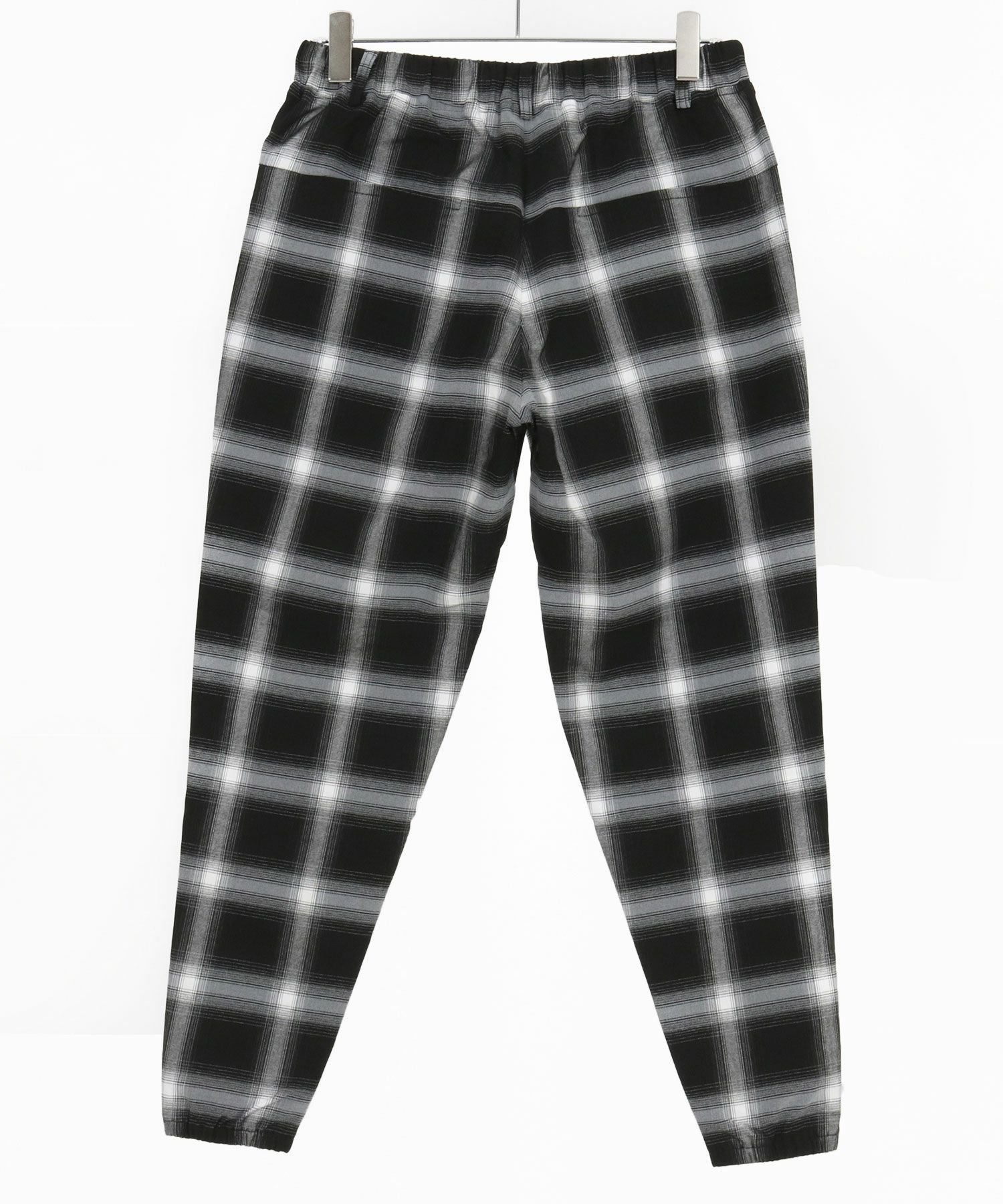 Magine(マージン)】Stretch Check Fabric Tapered Pants チェック柄